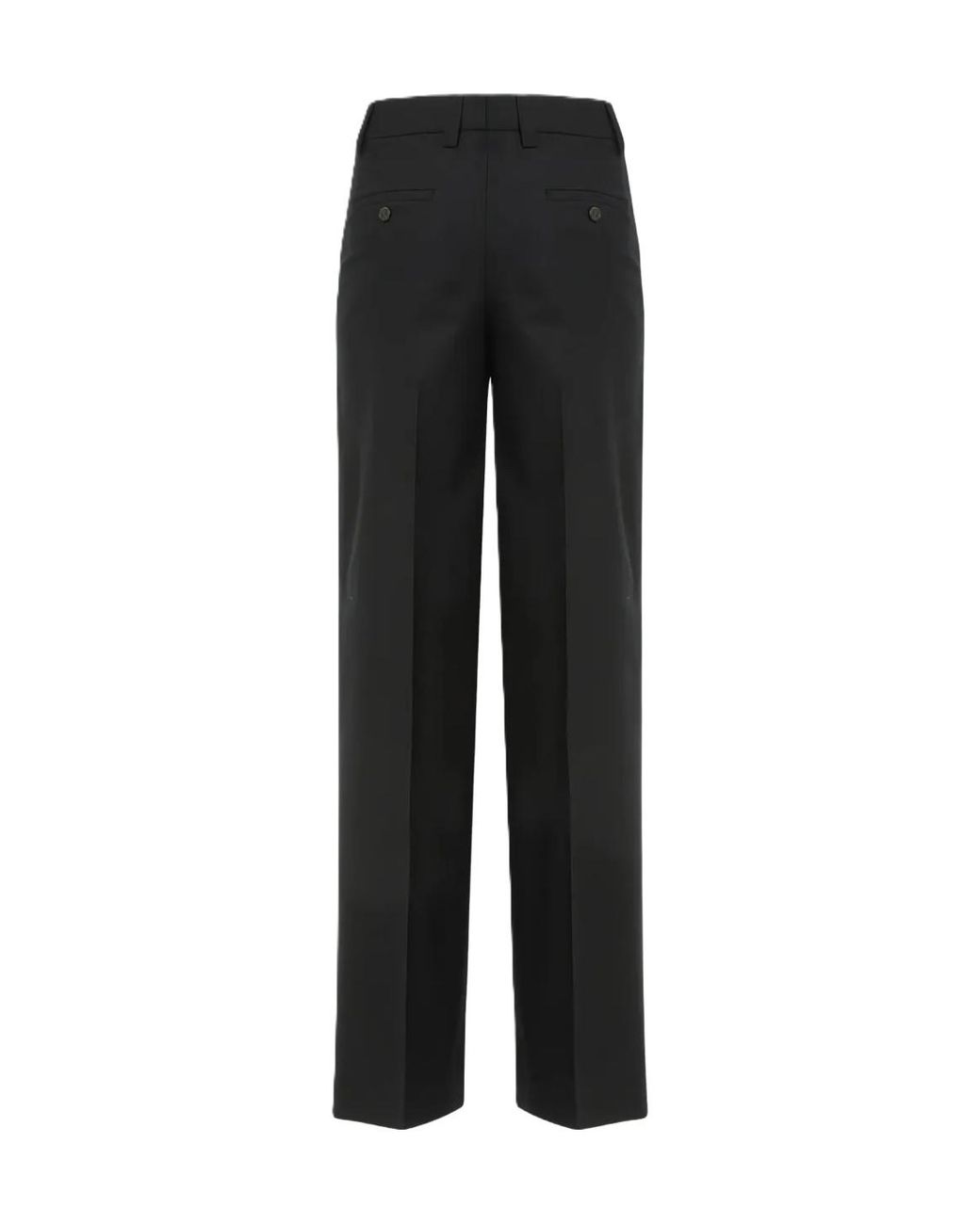 Incotex Black Wide-Leg Palazzo Pants