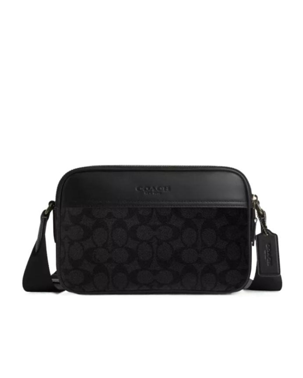 COACH Black Graham Shoulder Bag for men