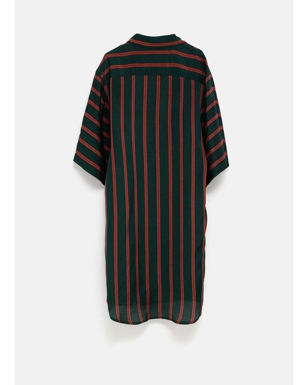Dries Van Noten Black Striped Dress