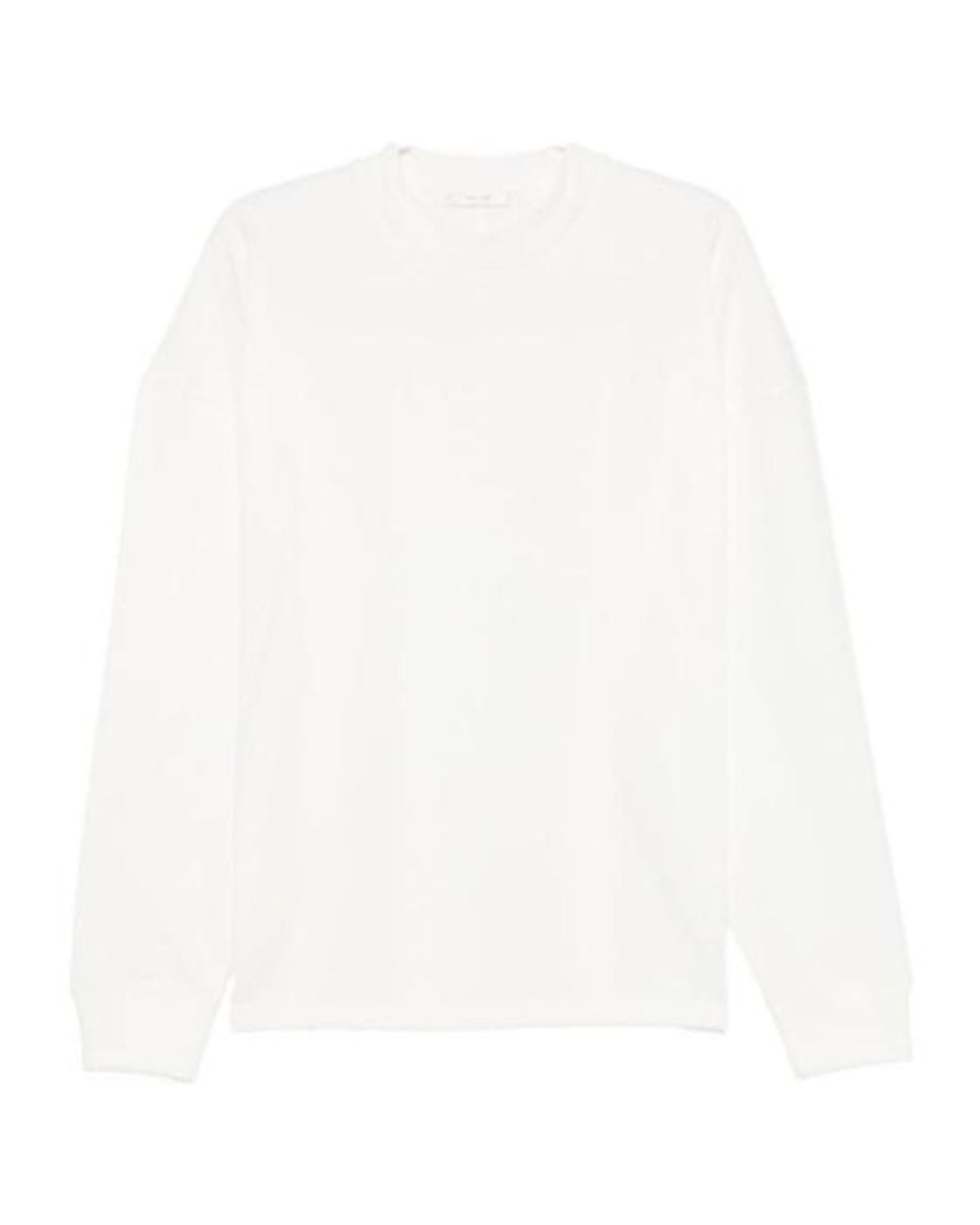 The Row White Dolino Long-Sleeve Sweater for men