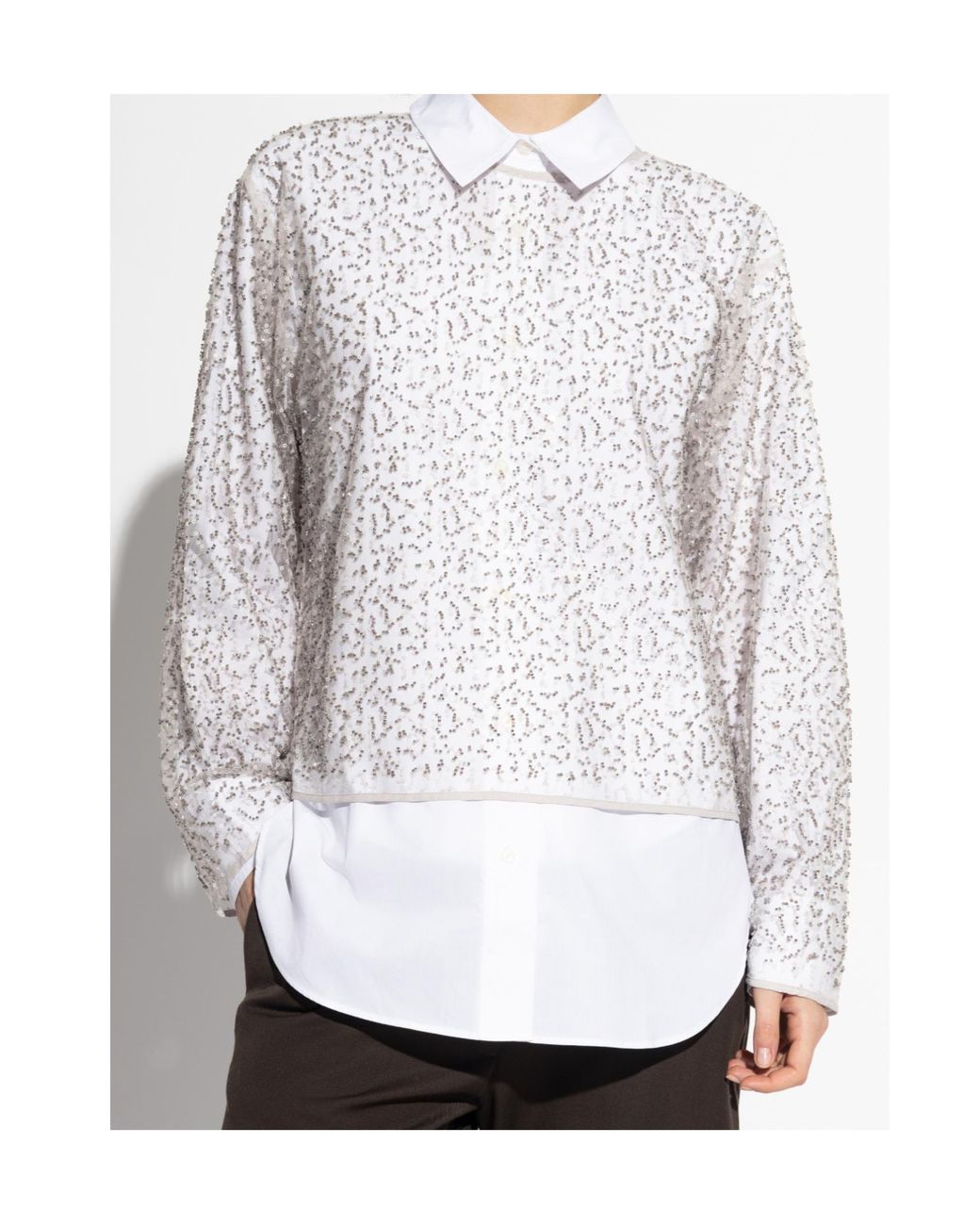 Samsøe & Samsøe White Samsøe Samsøe Samally Embellished Top