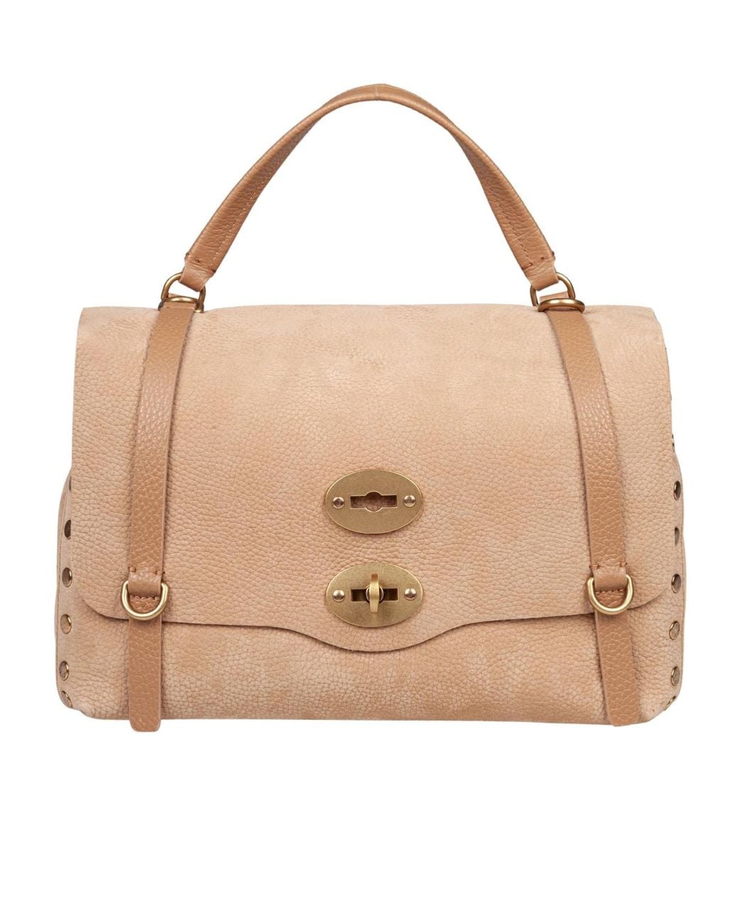 Zanellato Natural Flap Shoulder Bag