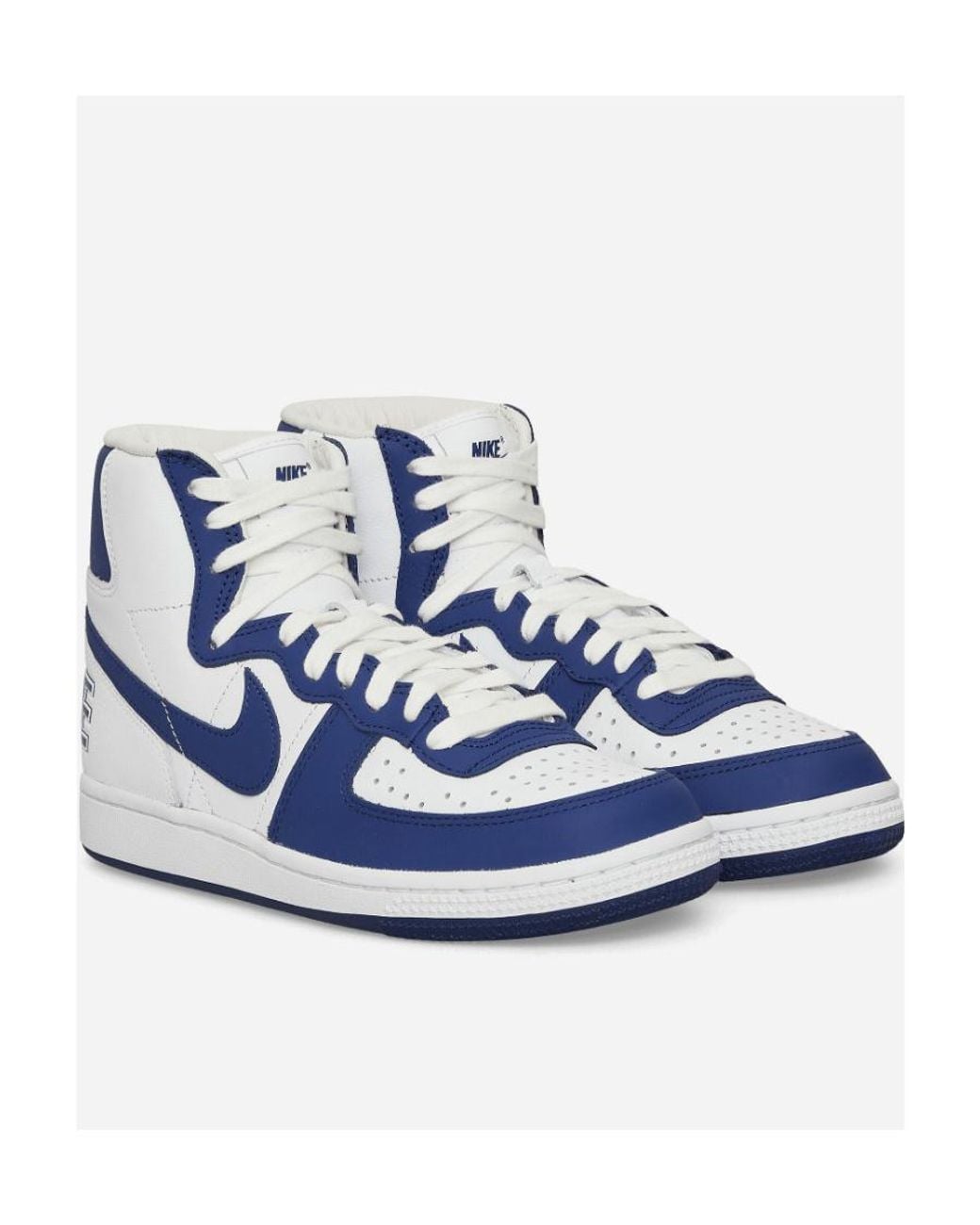COMME DES GARCONS HOMME PLUS X NIKE Blue Comme Des Garçons Homme Plus X Nike Terminator Sneakers for men