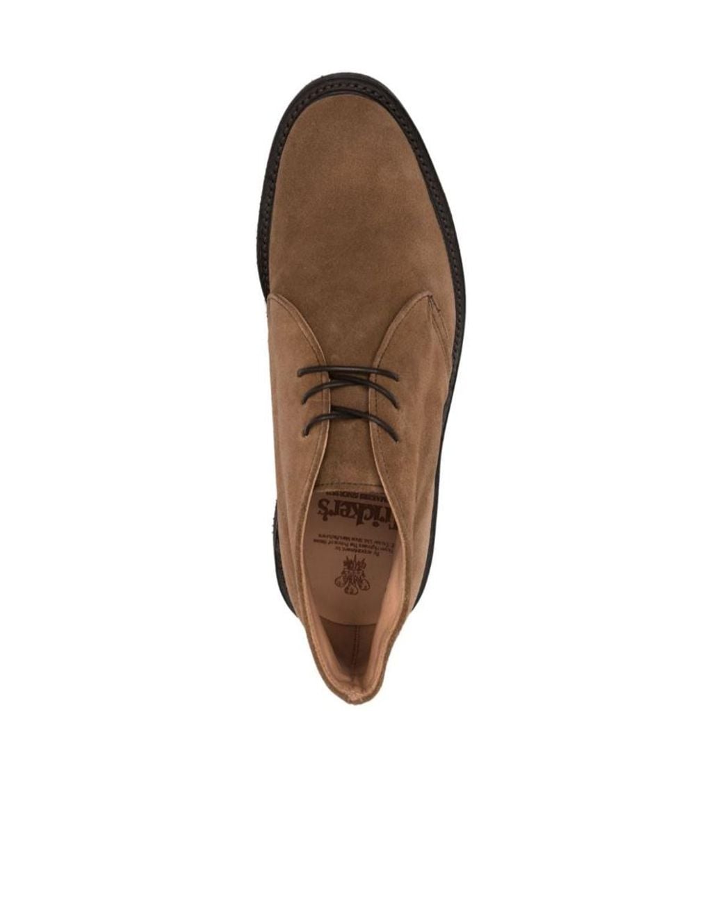Tricker's Brown Aldo Suede Ankle Boots for men