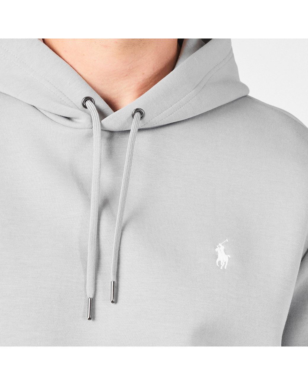 Polo Ralph Lauren Gray Embroidered Pony Hoodie for men