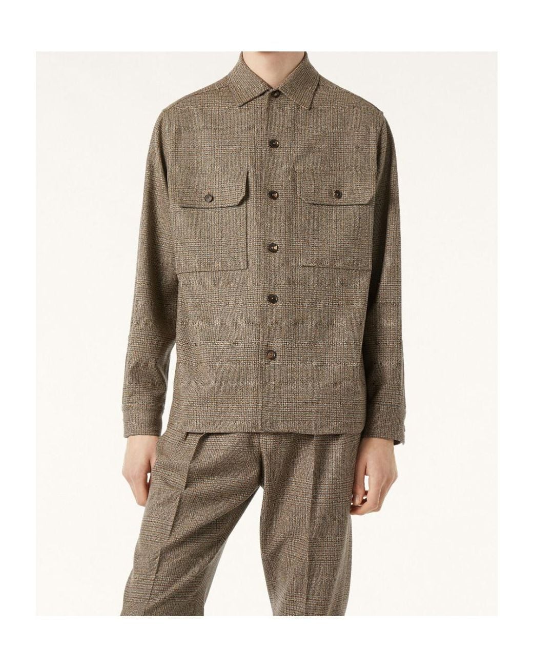 Loro Piana Natural Ambrose Overshirt for men