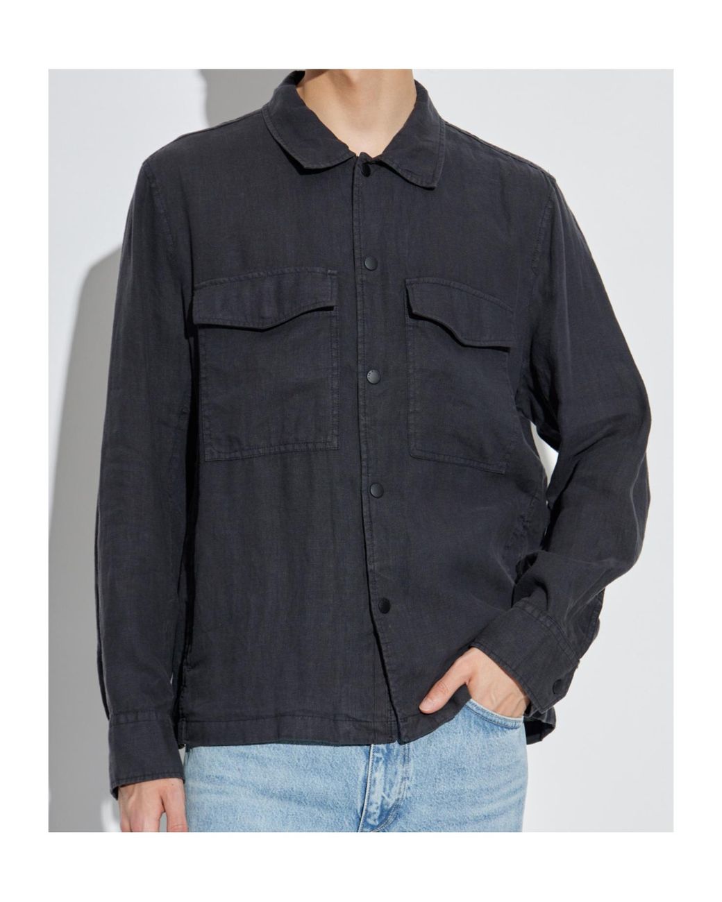 Rag & Bone Blue Button-Down Shirt for men
