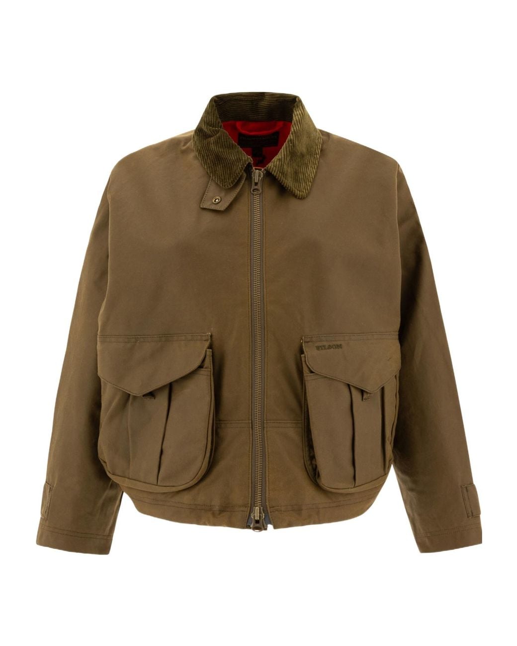 Filson Green Shelter Lightweight Waxed Jacket