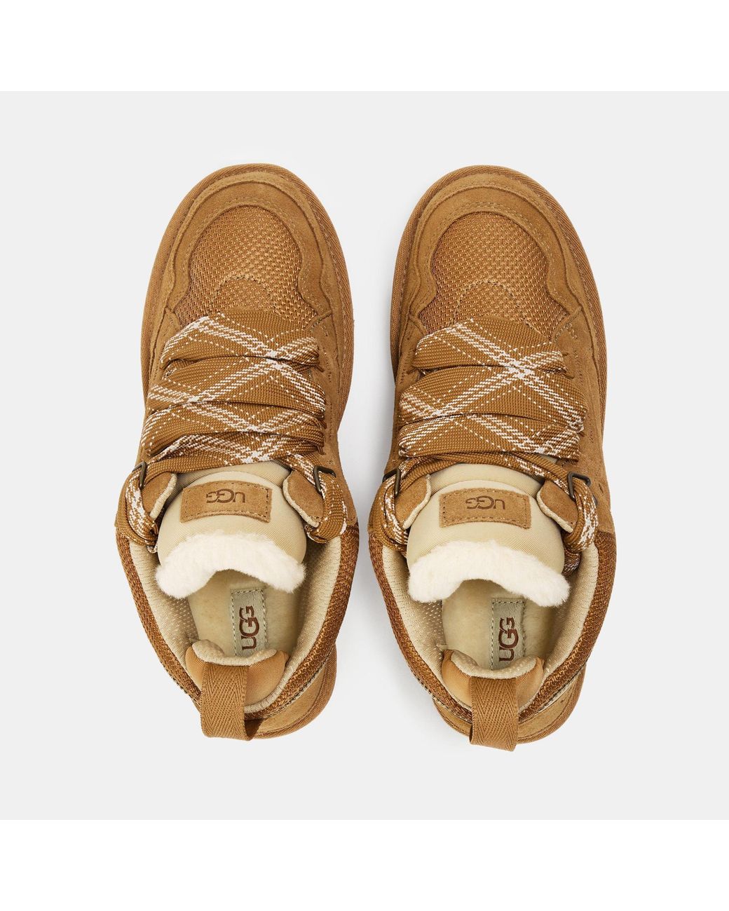Ugg Brown High-Top Casual Shoes