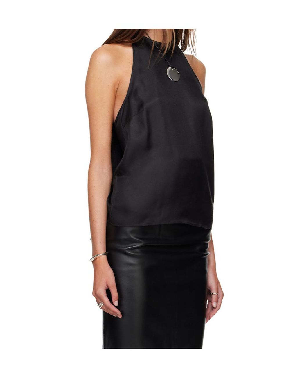 Loulou de Saison Black Twill Vest