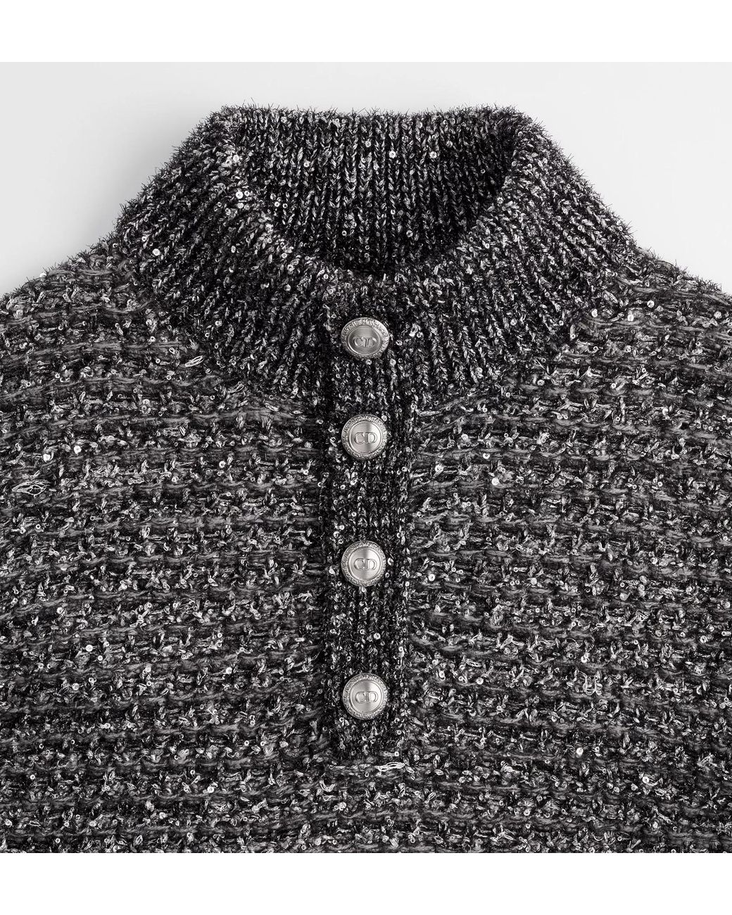 Dior Gray Trucker Sweater, Regular Fit for men