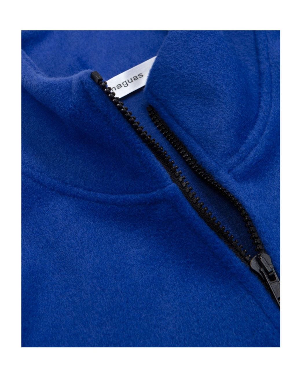GIMAGUAS Blue Etienne Zip-Up Pile Jacket for men