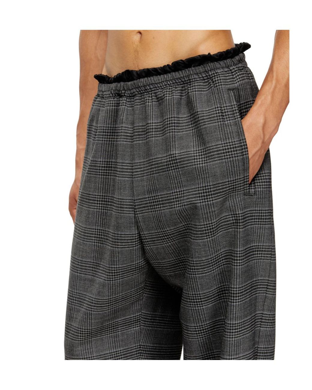 DIESEL Gray P-Tilson Pants for men