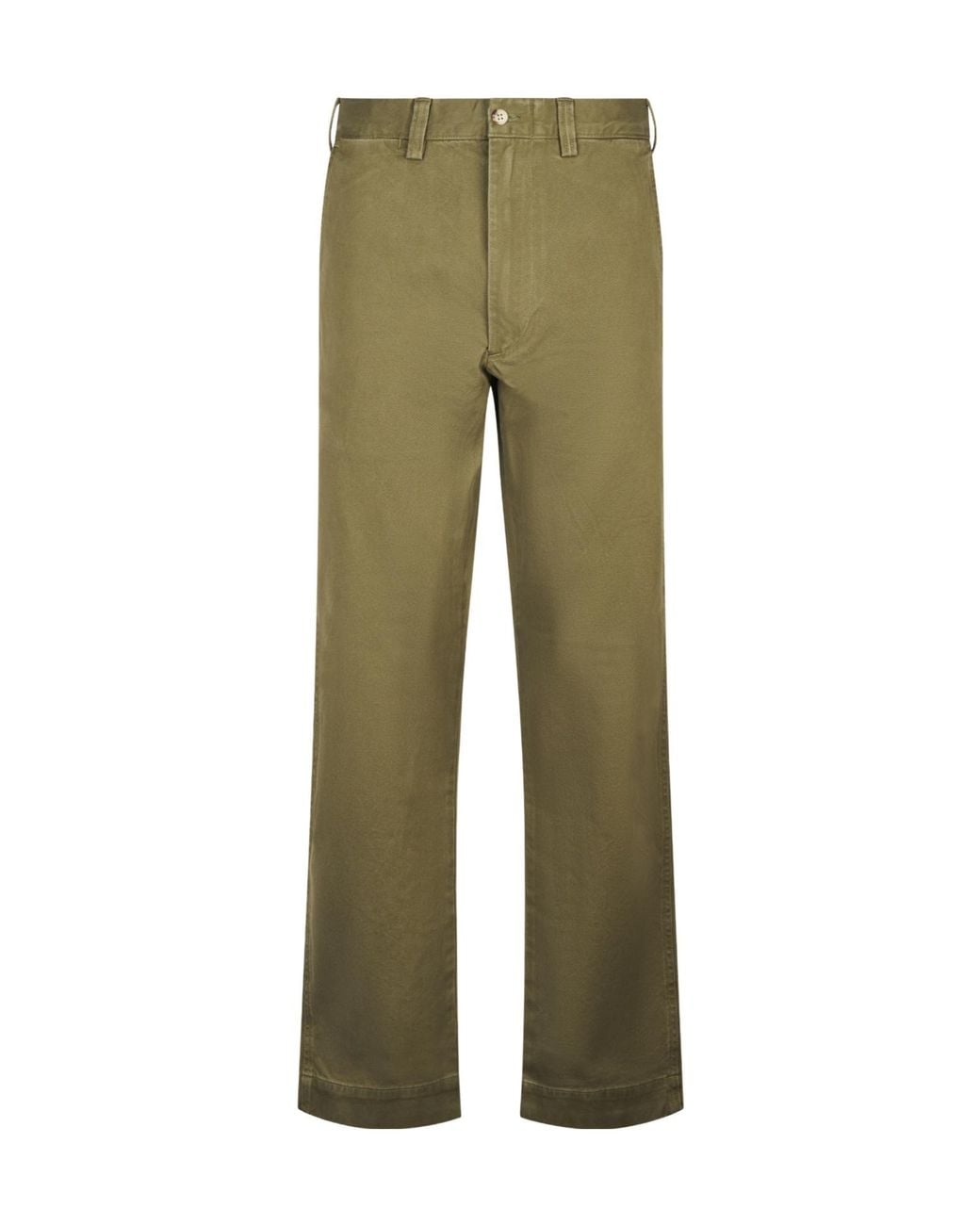 Polo Ralph Lauren Green Button-Fastening Trousers for men