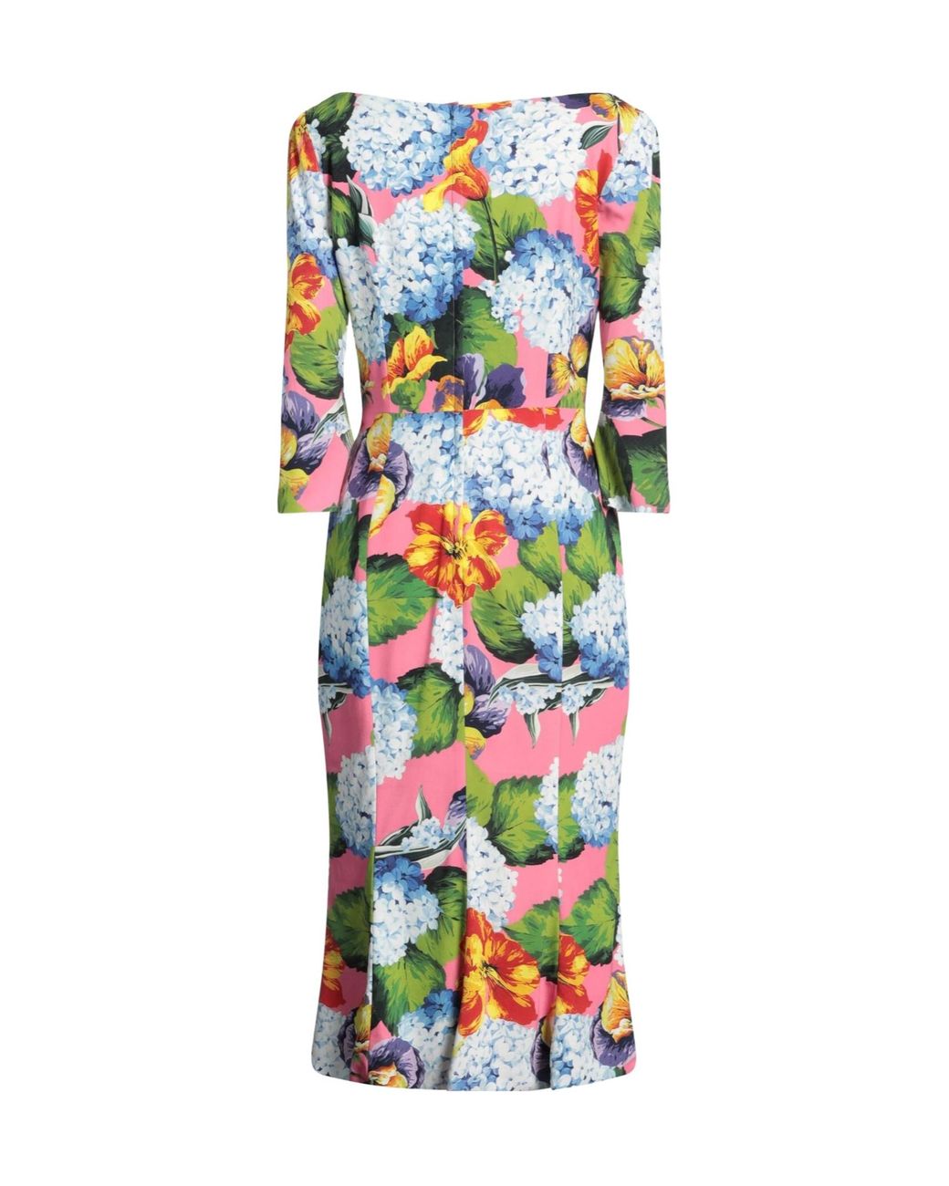 Dolce & Gabbana White Floral Dress