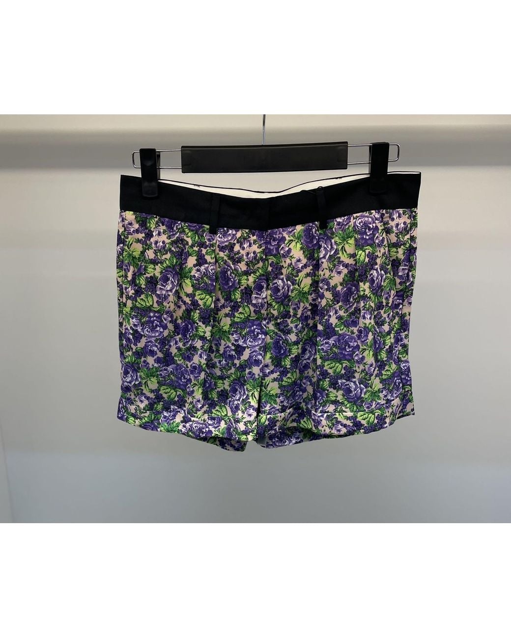 Max Mara Multicolor Pattern Shorts