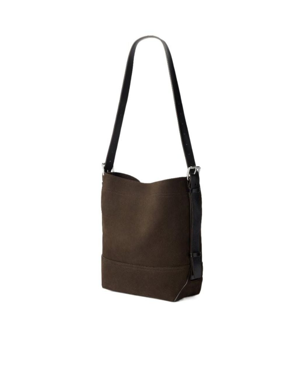 Lemaire White Small Belted Top Handle Bag