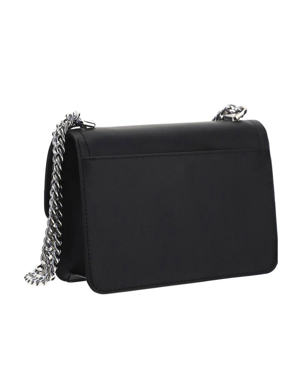 Michael Kors Black Michael Heather Large Shoulder Bag