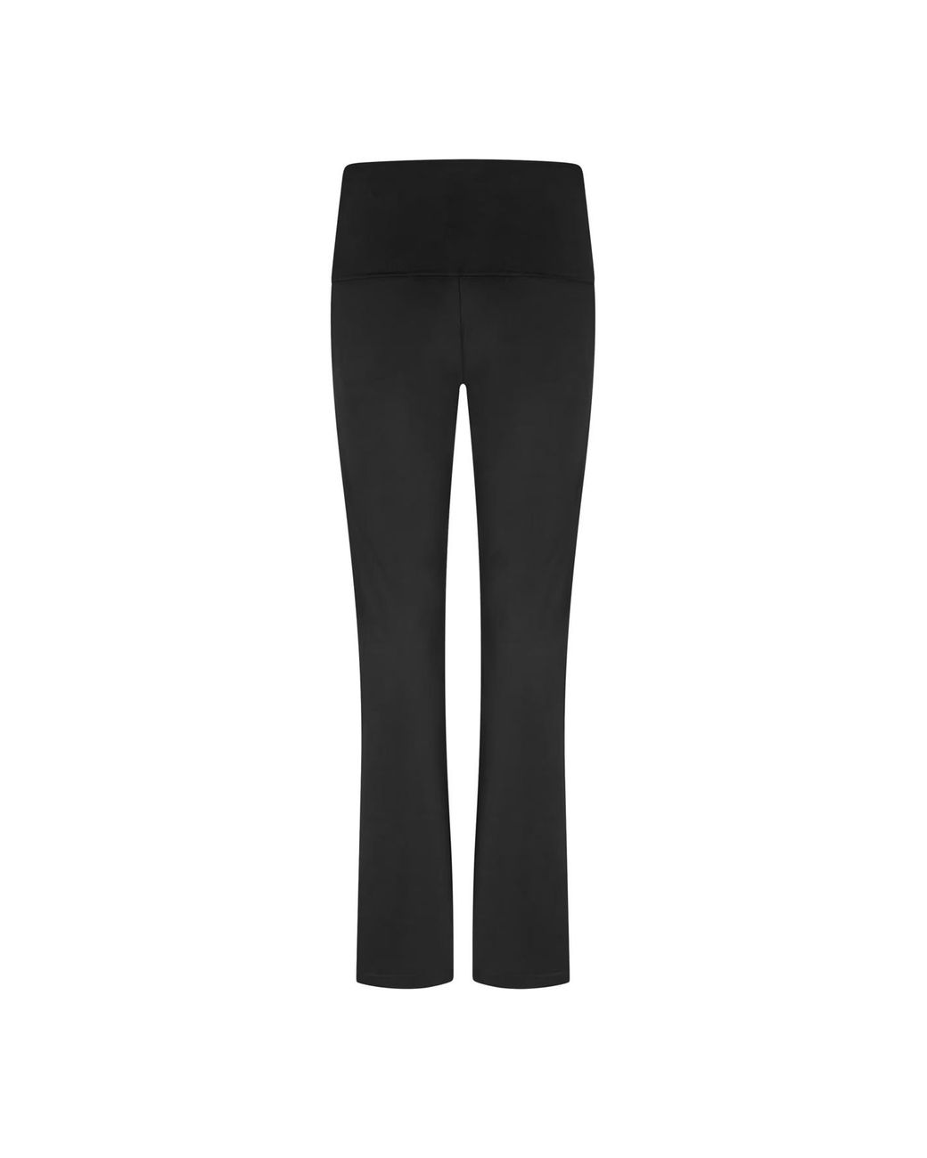Balenciaga Black Rolled-Up Leggings