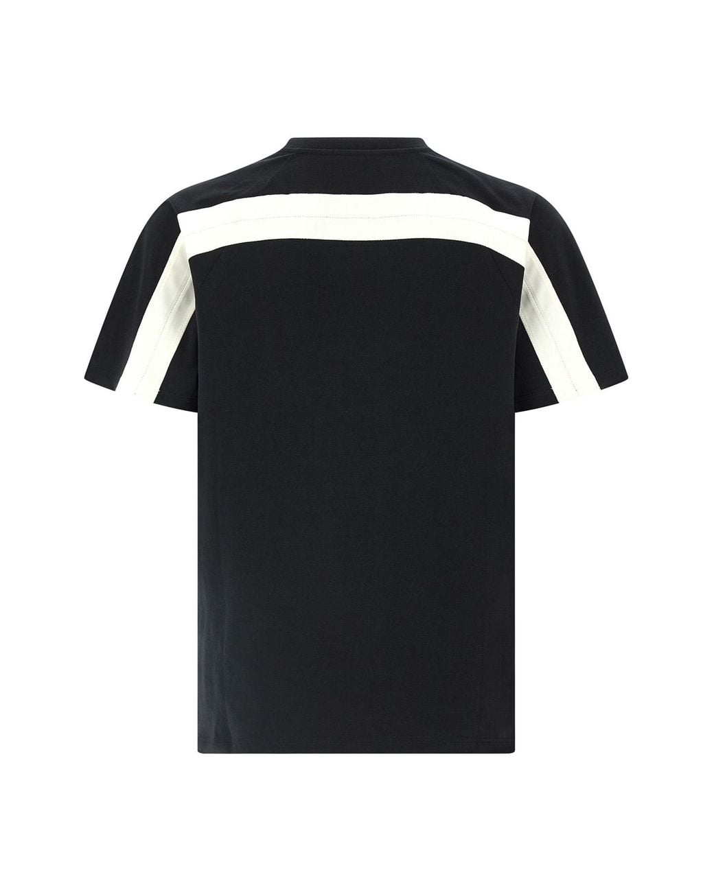 Givenchy Black Signature Embroidered Crewneck T-Shirt for men