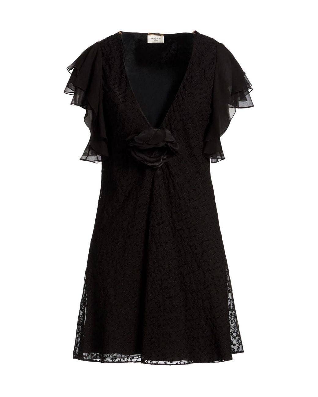 Saint Laurent Black Party Dresses