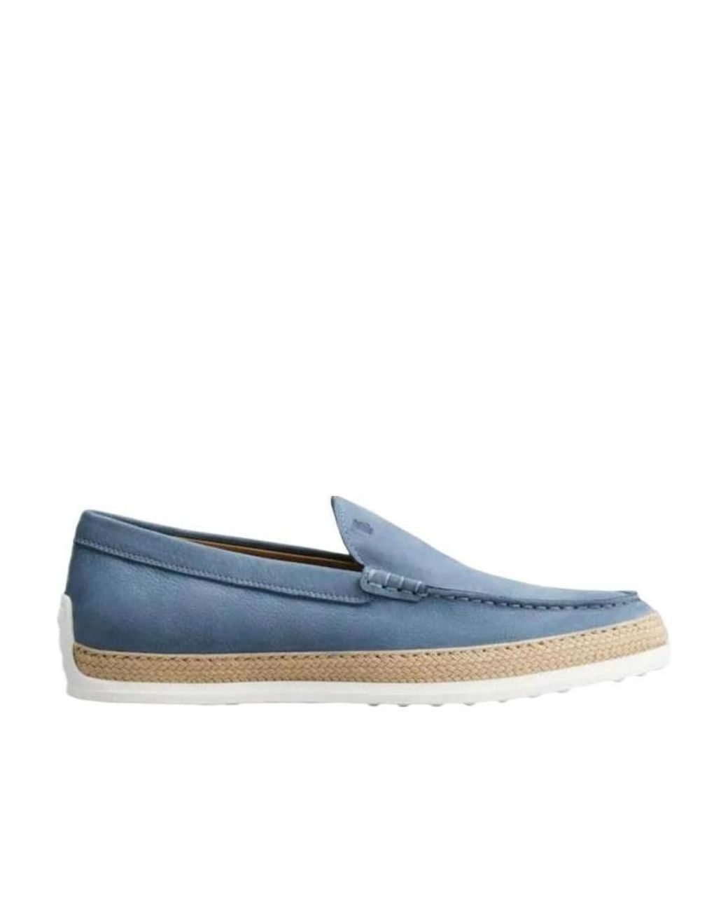 Tod's Blue Nuova Pantofola Slip-On Loafers for men