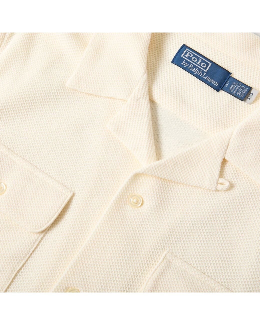 Polo Ralph Lauren White Minimalist Longsleeve Shirt for men