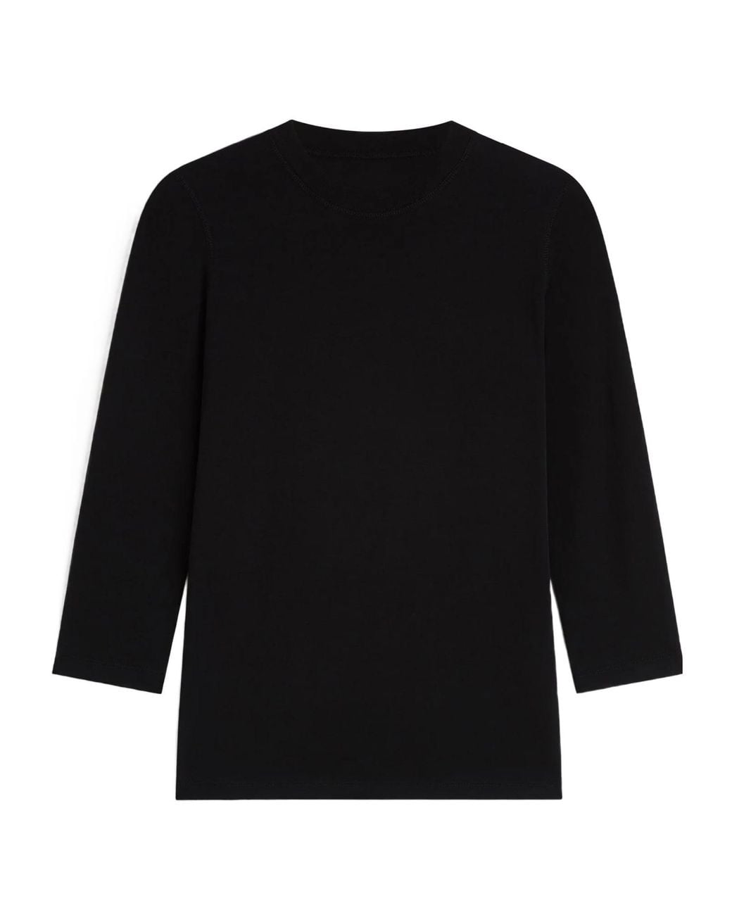 Phoebe Philo Black Crew Neck T-Shirt