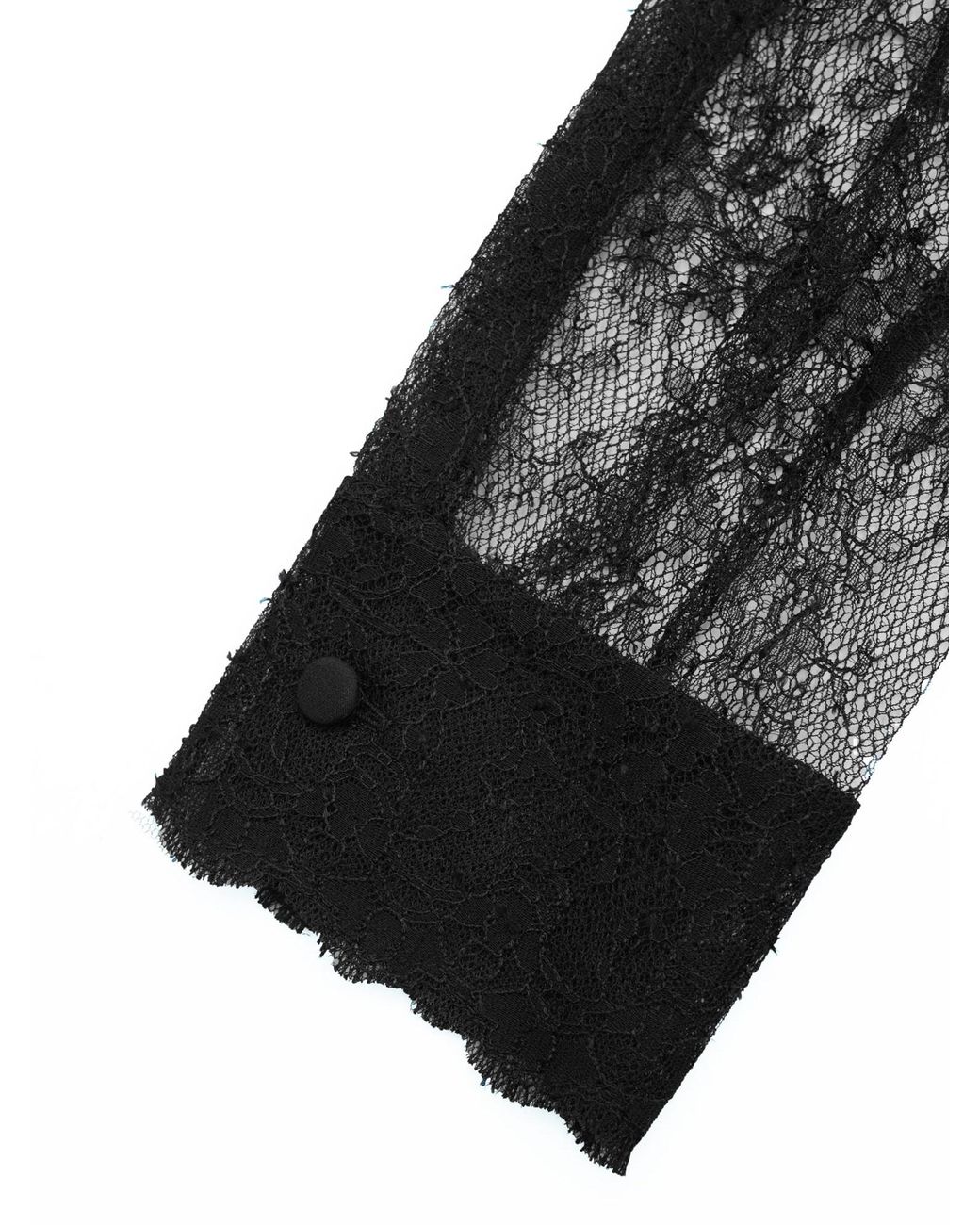 Valentino Black Long Sleeve Shirt