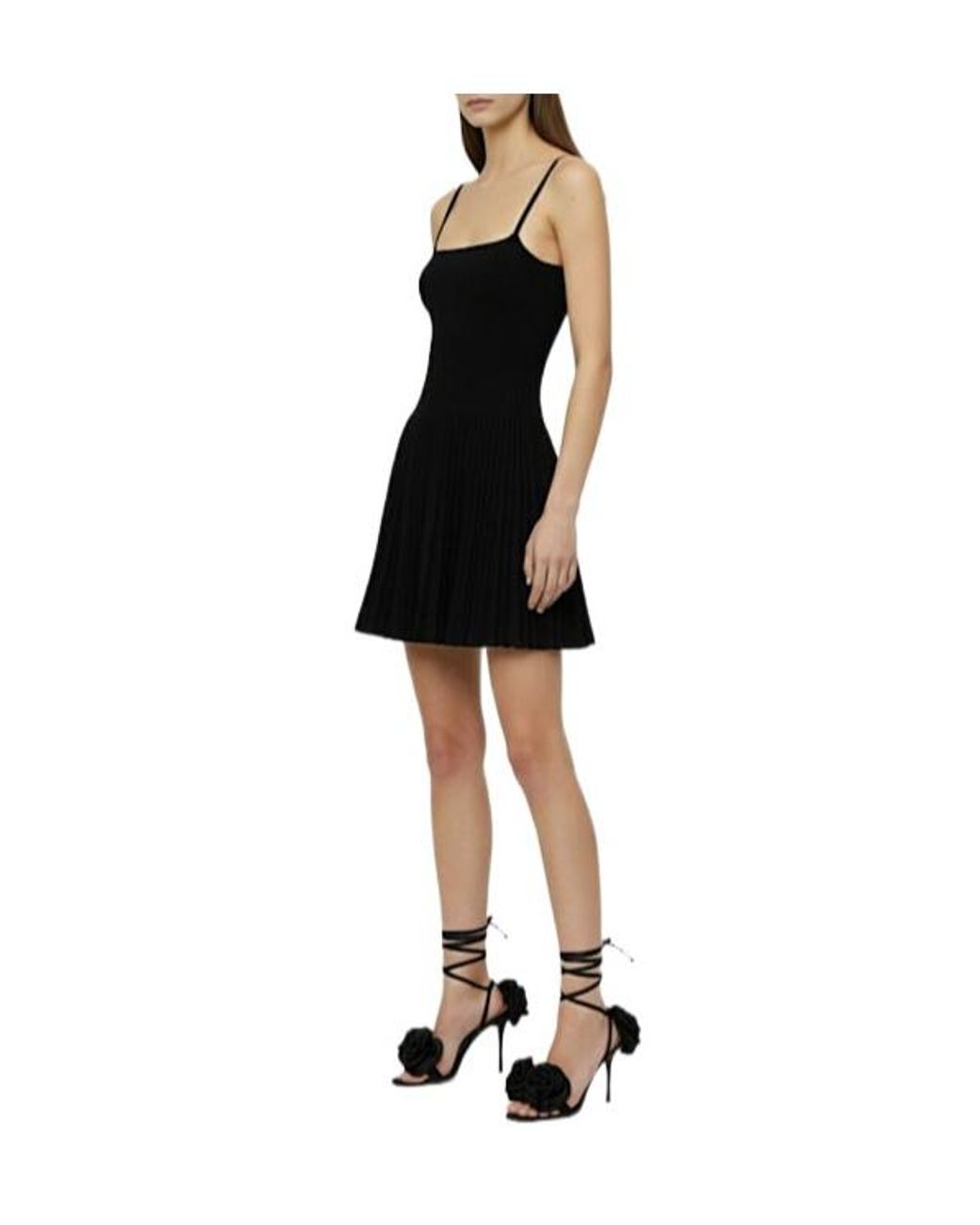 Magda Butrym Black Cotton Mini Dress