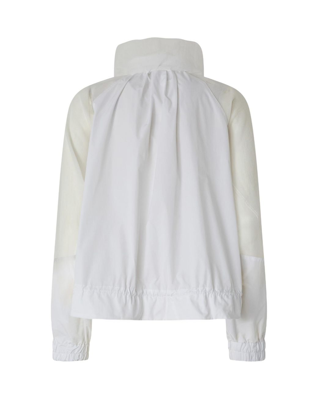 Pinko Gray Beth Transparent Panel Jacket