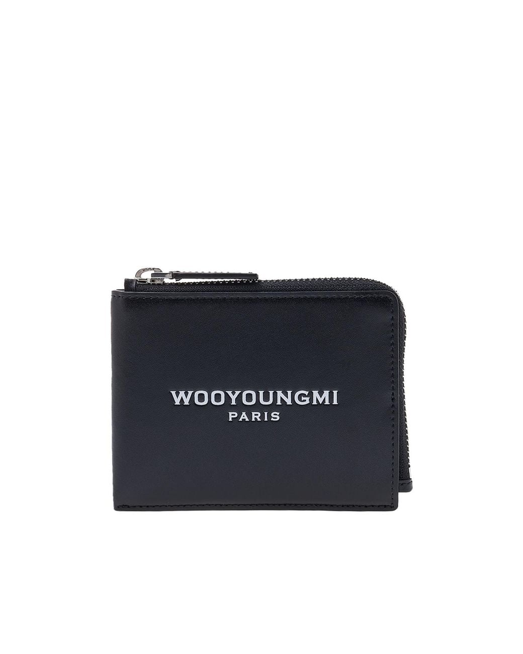 Wooyoungmi Blue Square Card Wallet for men