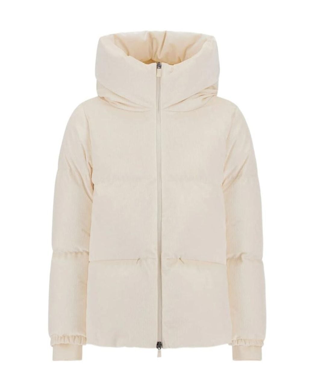 Herno Natural Long-Sleeved Down Jacket