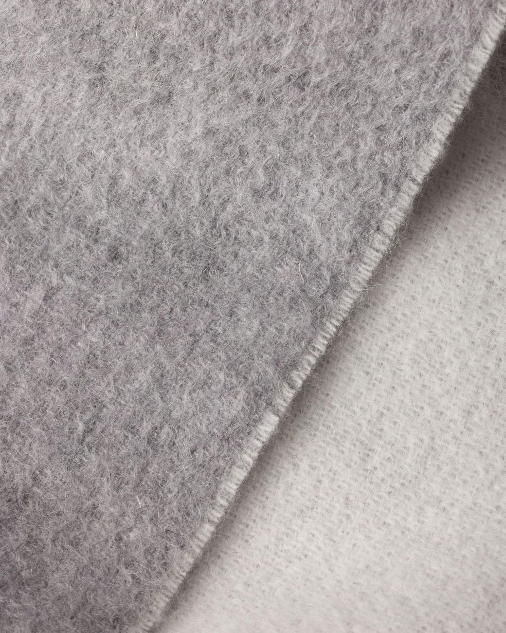 Prada Gray Cashmere Scarf