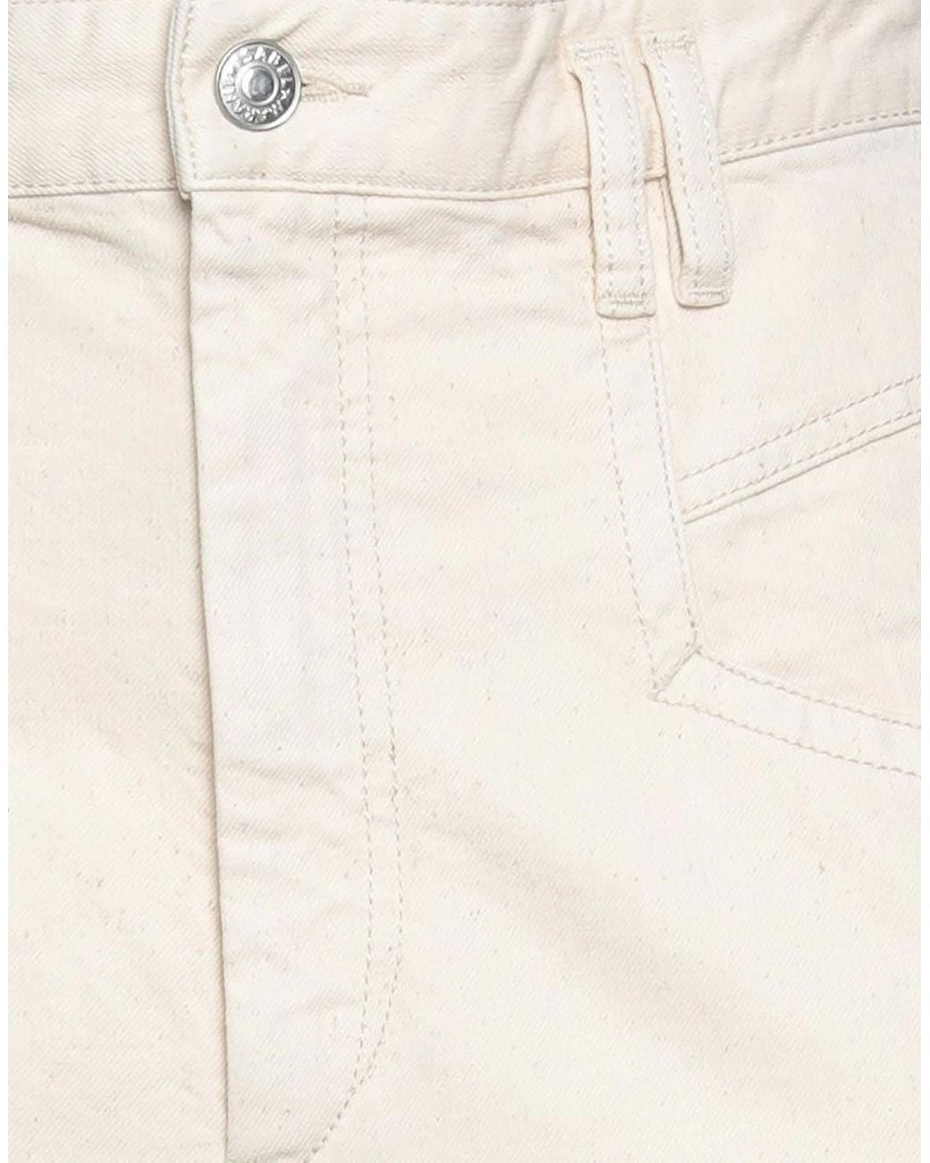 Isabel Marant Natural Denim Trousers