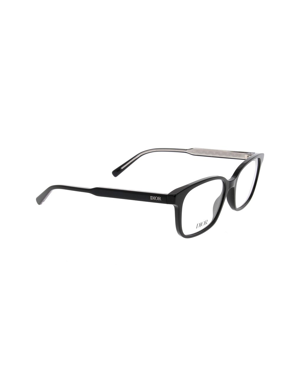 Dior White Eyewear Botanicao Rectangle Frame Glasses for men