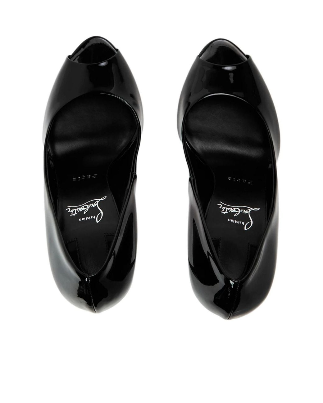 Christian Louboutin Black Chr Lady Z Stiletto Court Shoes