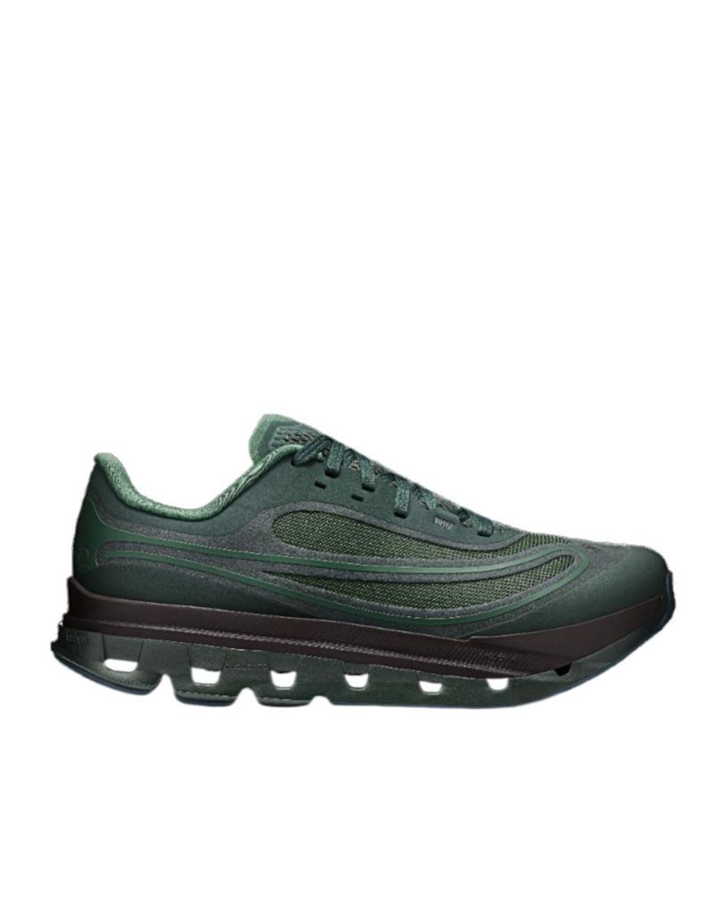 On Shoes Green Cloudflow 5 Ad Running Shoes for men