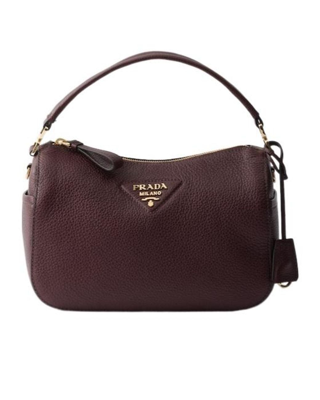 Prada Purple Small Leather Bag