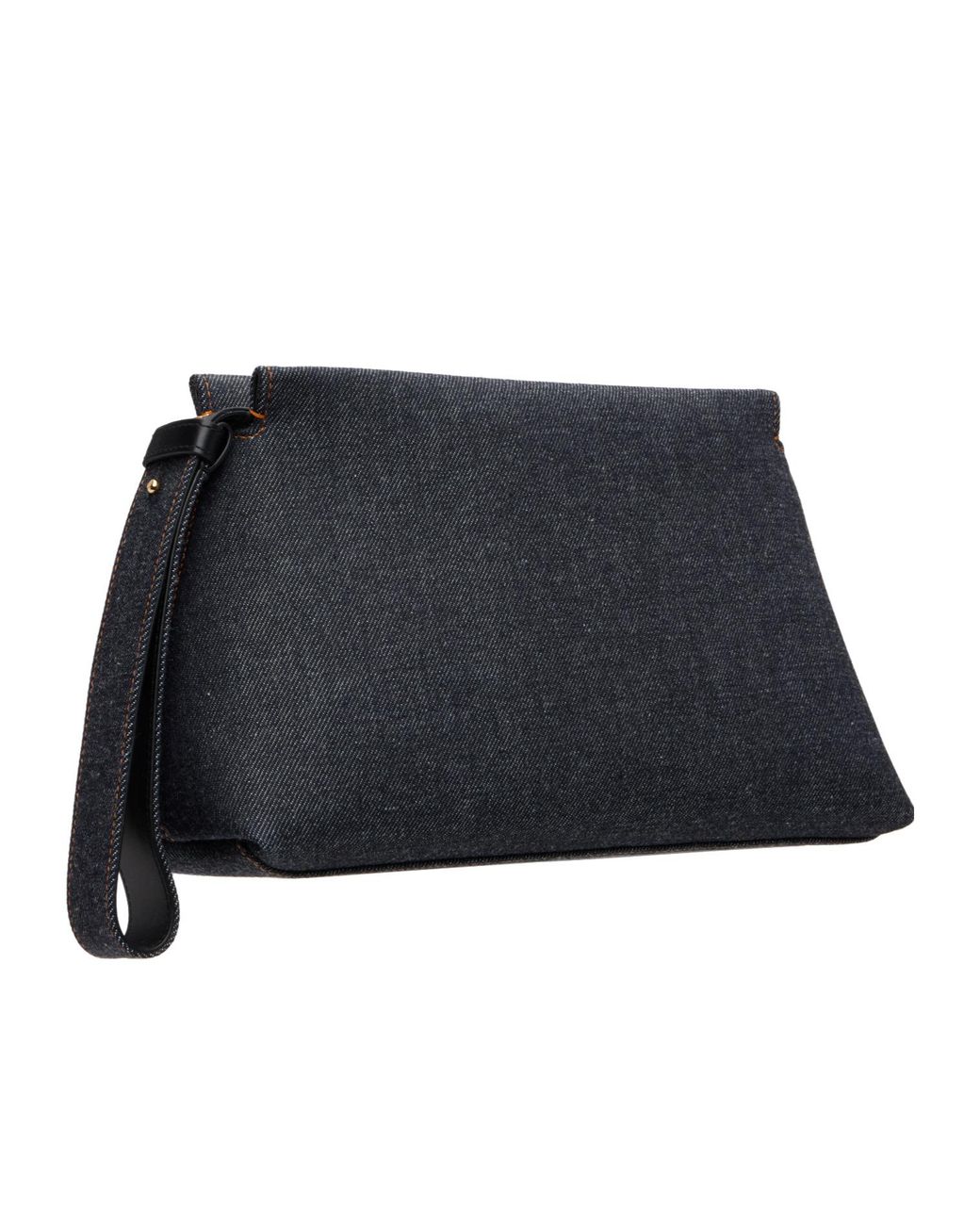 Givenchy Blue Denim Clutch Bag