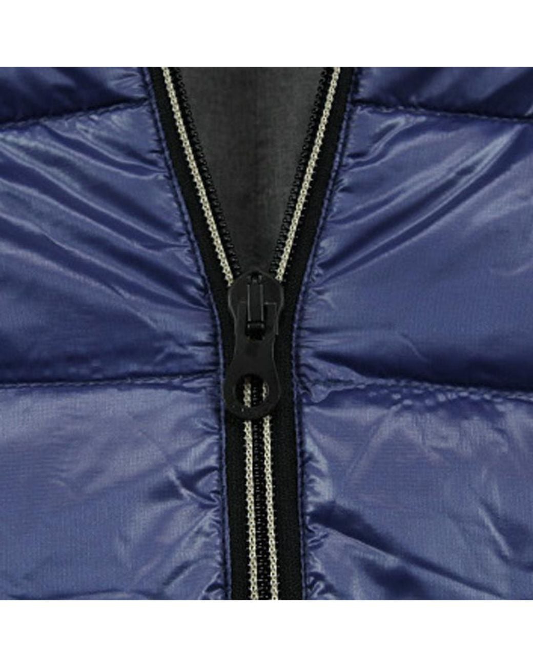 Duvetica Blue Hooded Quilted Padded Coat