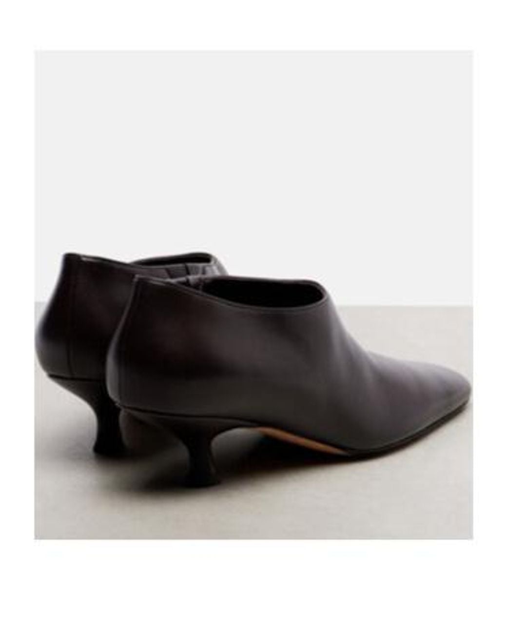 Calvin Klein Black Anna Leather Pumps