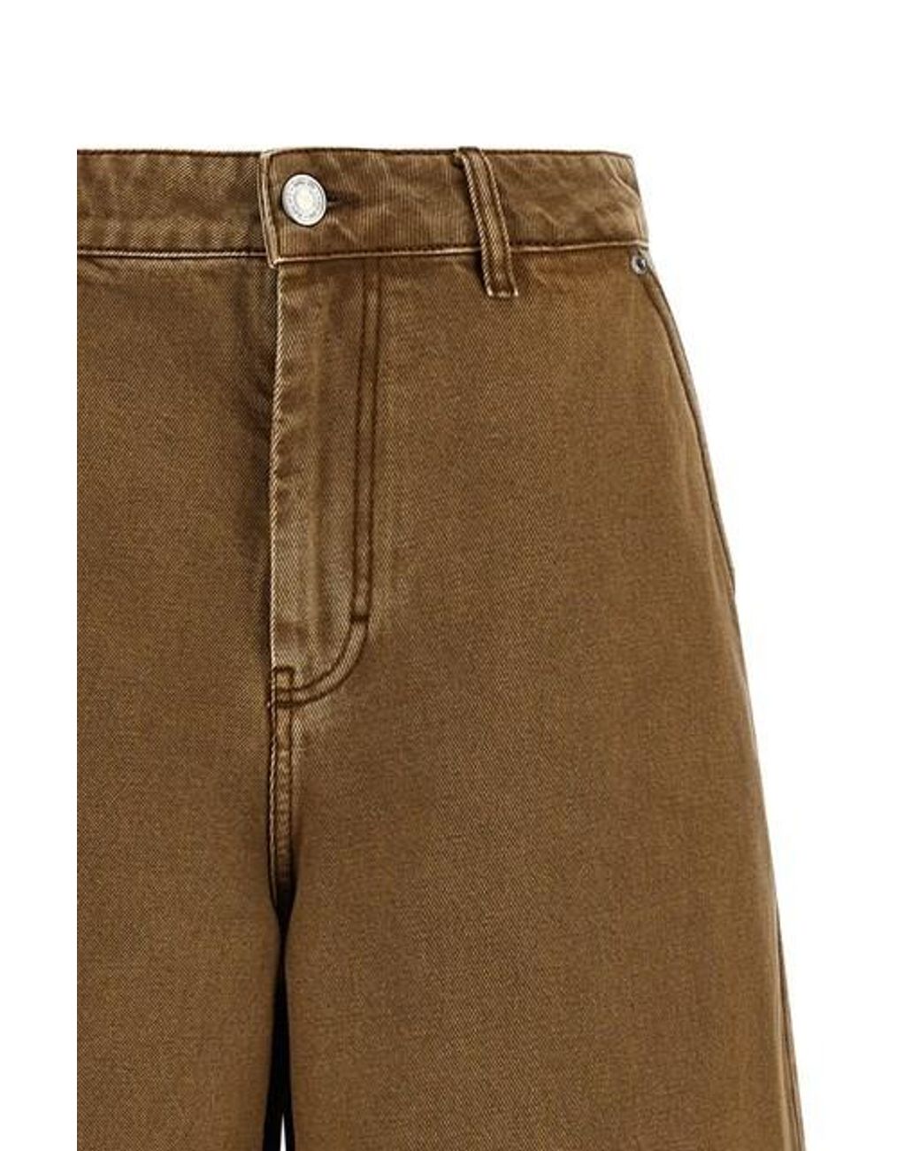AMI Brown Bermuda Long