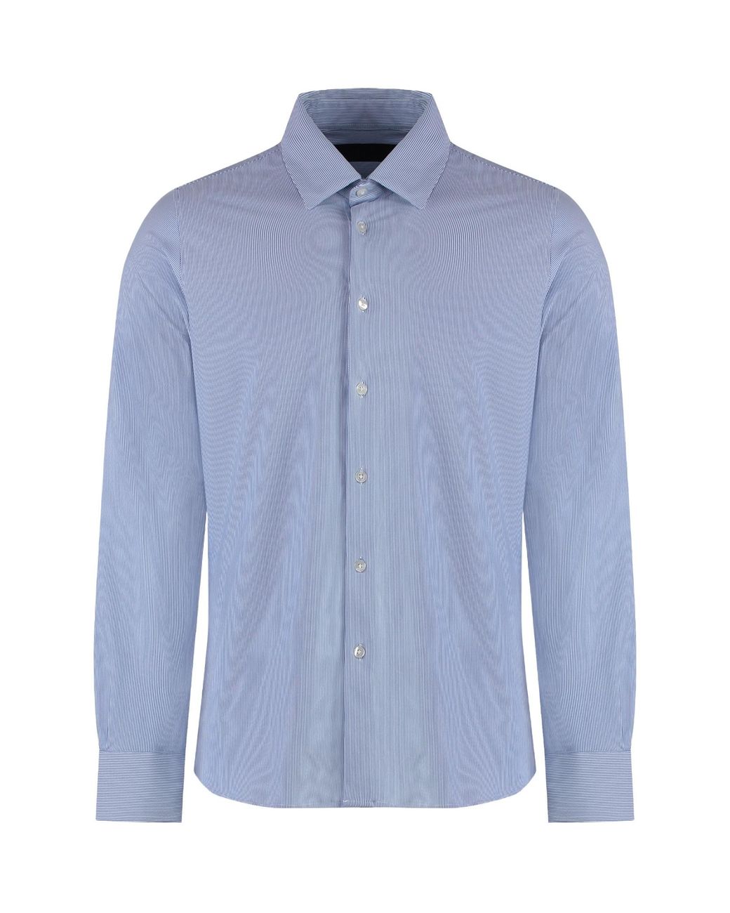 Rrd Blue Oxford Jacquard Shirt for men