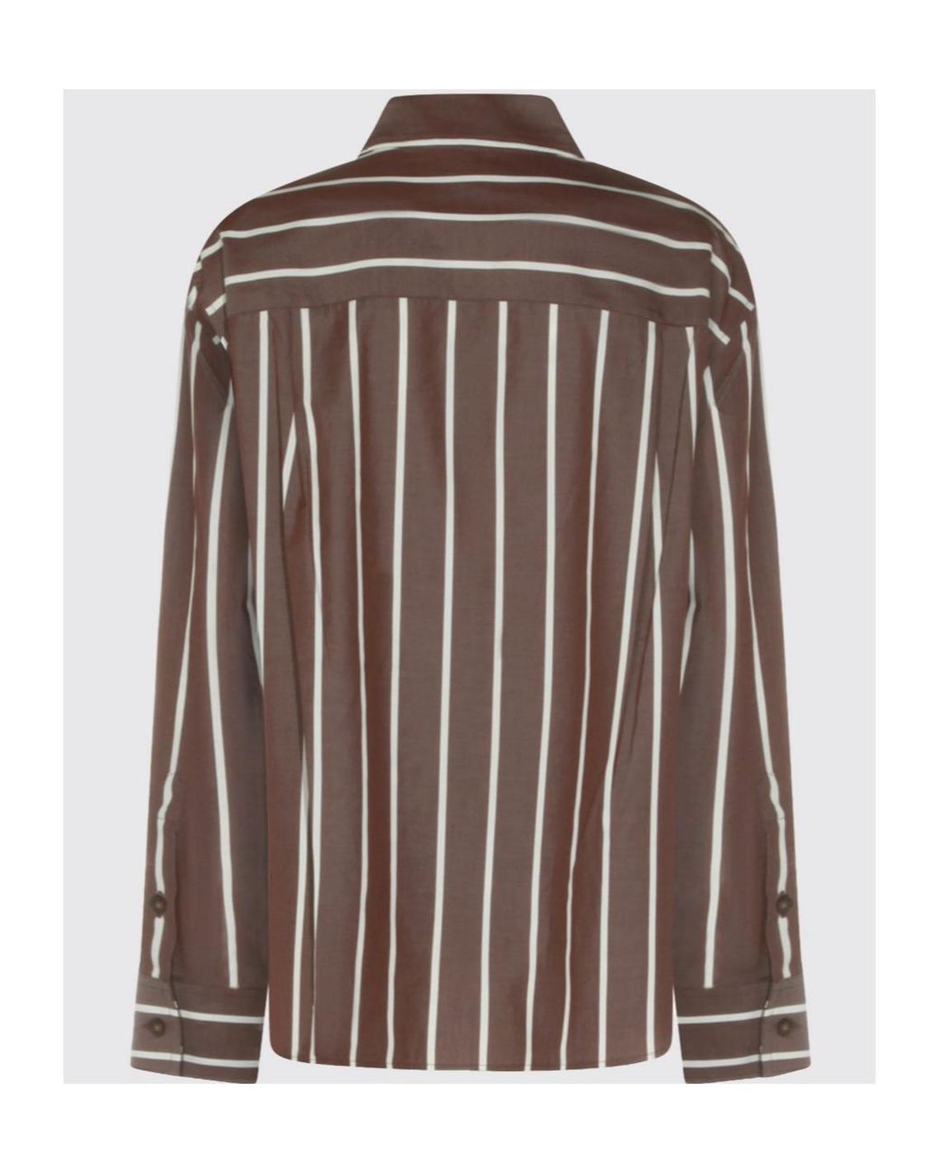 Rag & Bone Red Striped Relaxed Shirt