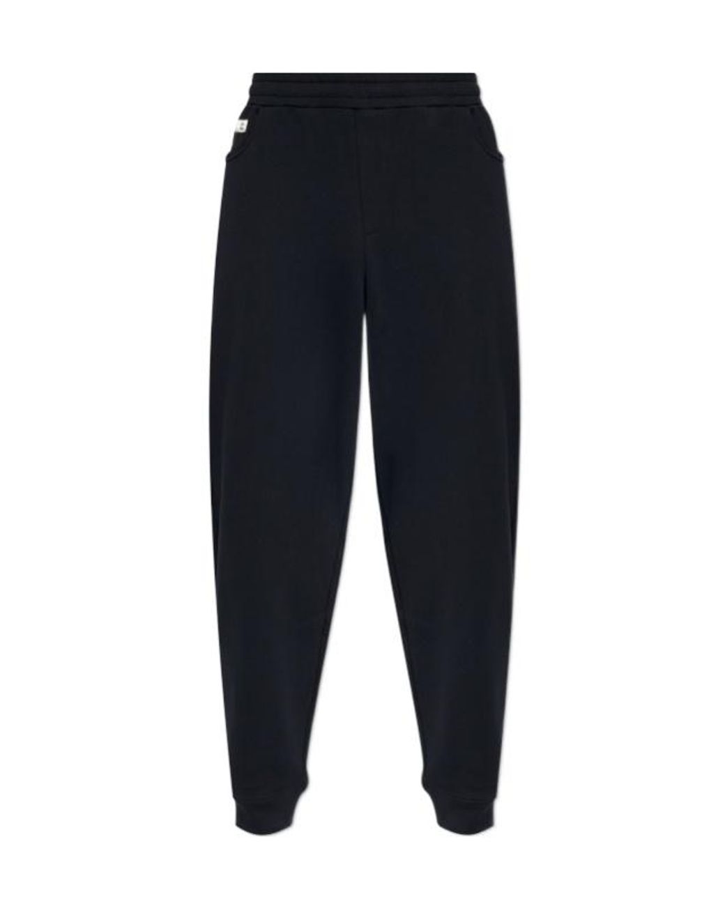 Moschino Blue Zip Pocket Elasticated Waistband Trousers for men