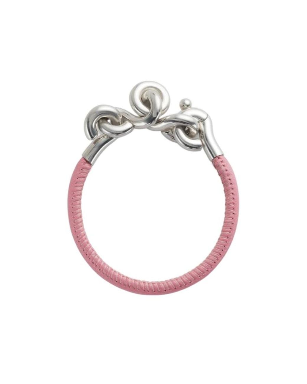 Bottega Veneta Metallic Loop Bracelet