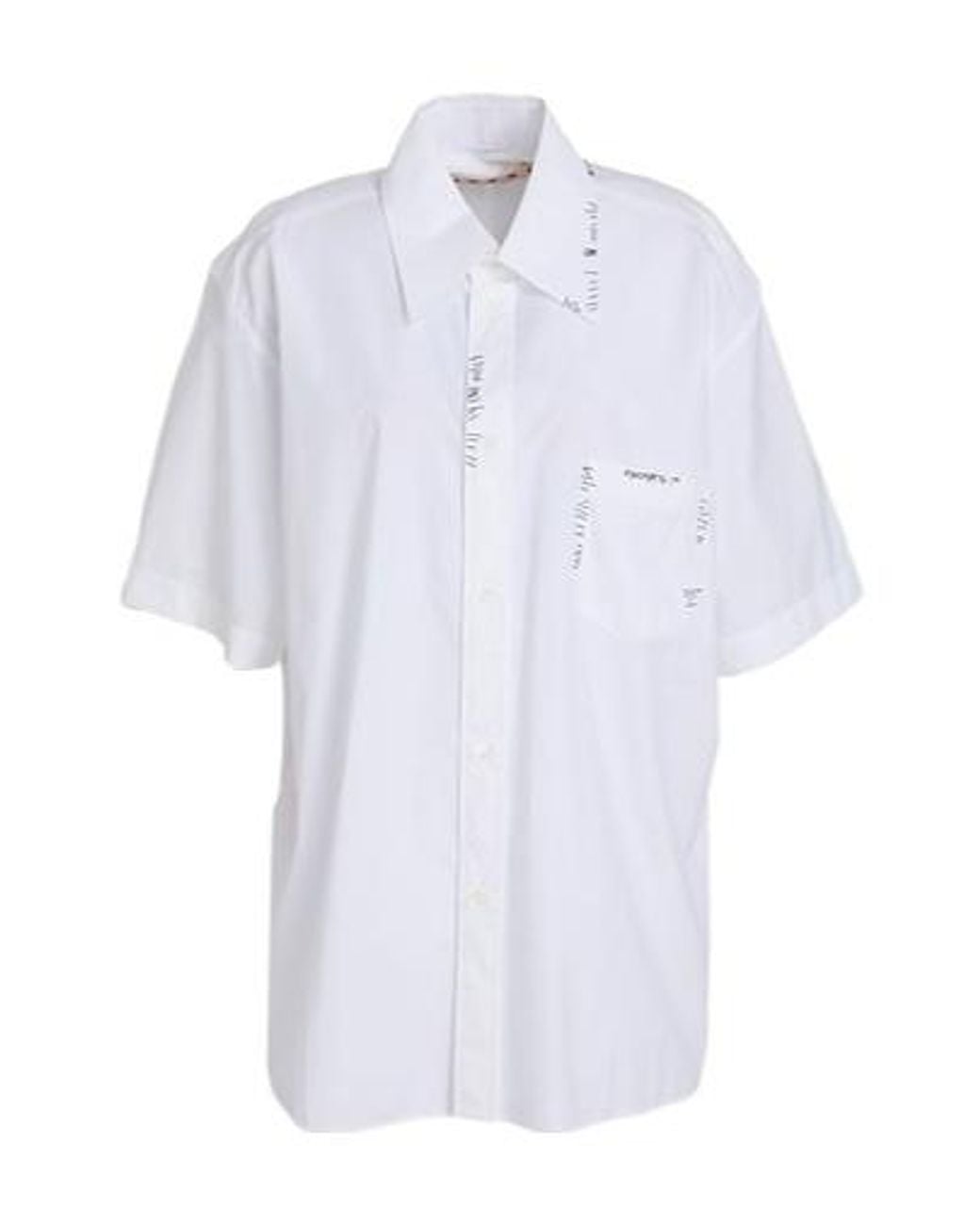 Marni White Shirt Cotton