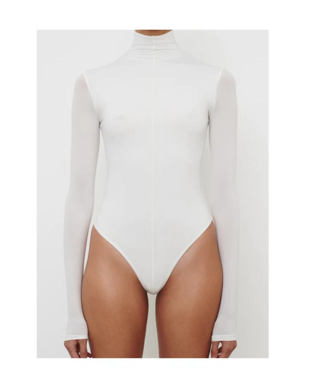 Wardrobe NYC X Rosie Huntington Whiteley High-Neck Bodysuit