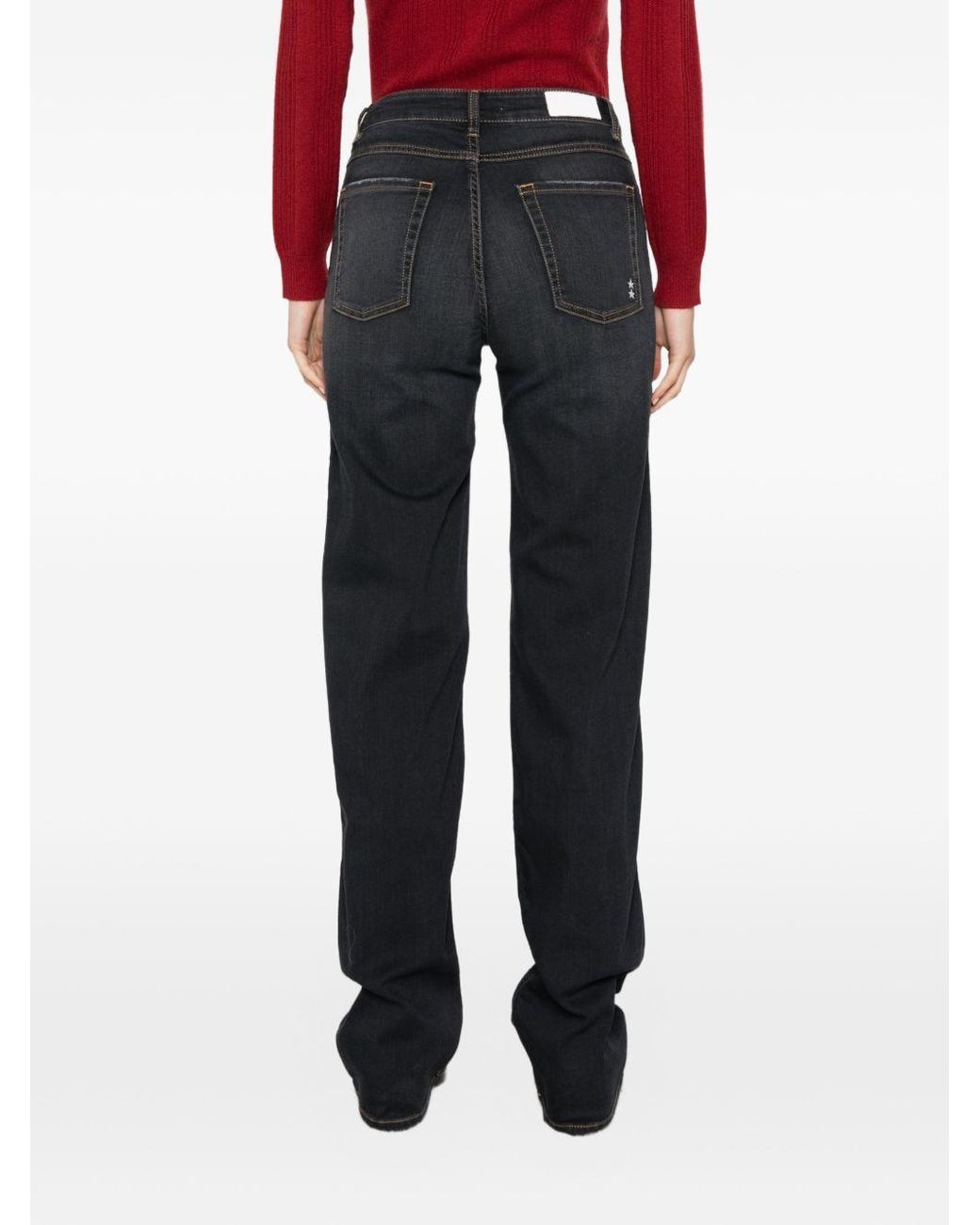 ICON DENIM Blue Joia Straight-Leg Jeans